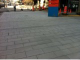 Rue Jeanne-Mance..18 000 pc de pavé